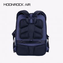 MoonRock梦乐电脑双肩包背包商务包大容量时尚男士休闲纯色潮流