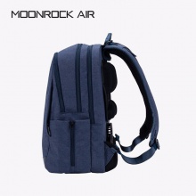 MoonRock梦乐电脑双肩包商务包笔记本出差背包大容量风扇男士潮流