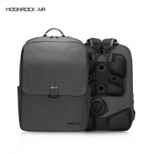 MoonRock梦乐电脑双肩包商务包简约背包背包大容量男士潮流