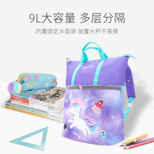 MoonRock梦乐卡通童趣印花休闲背包提背两用小学生补习袋